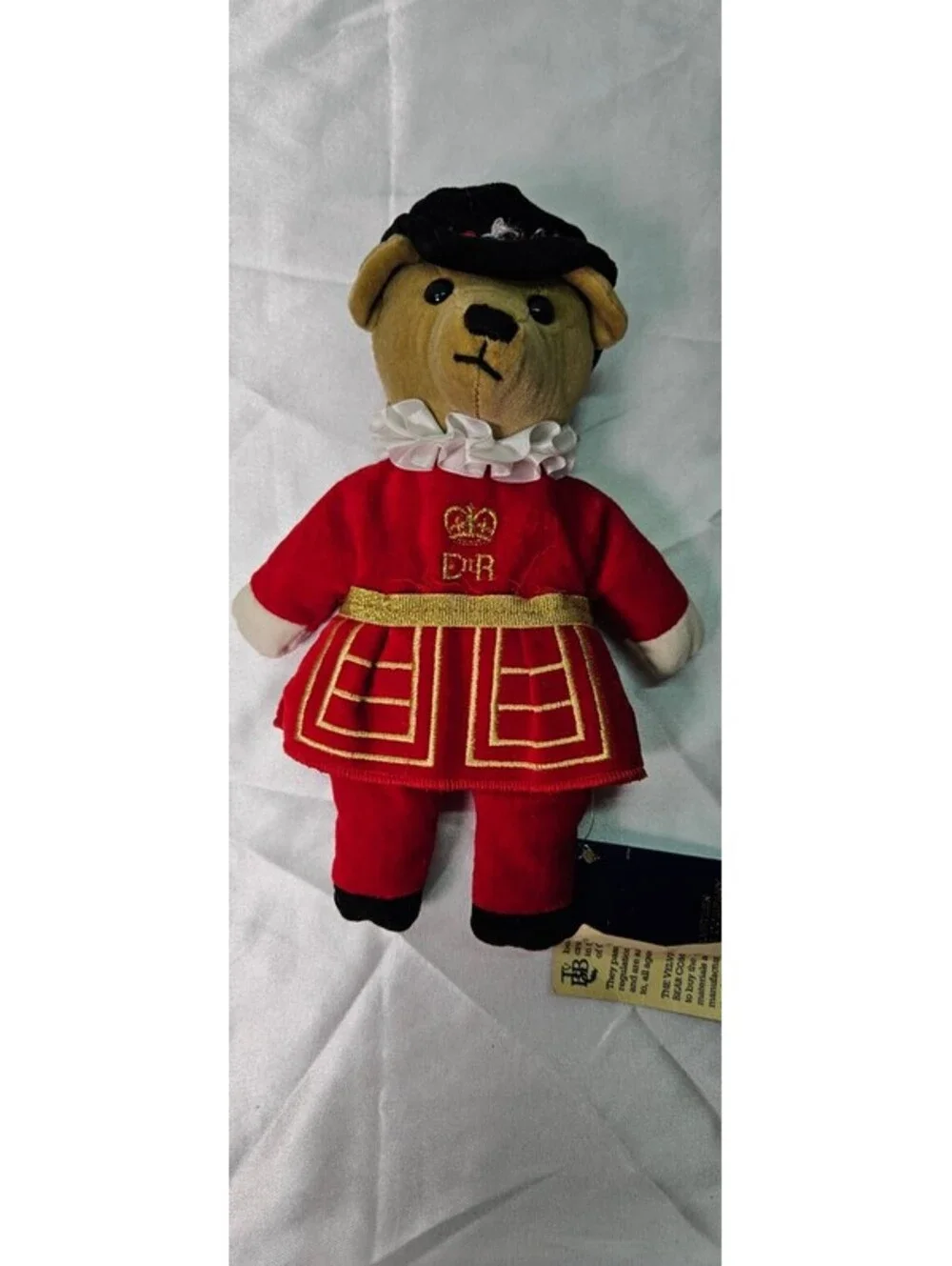 The Velveteen Bean Bear Company Beefeater Guard Teddy Bear Plush